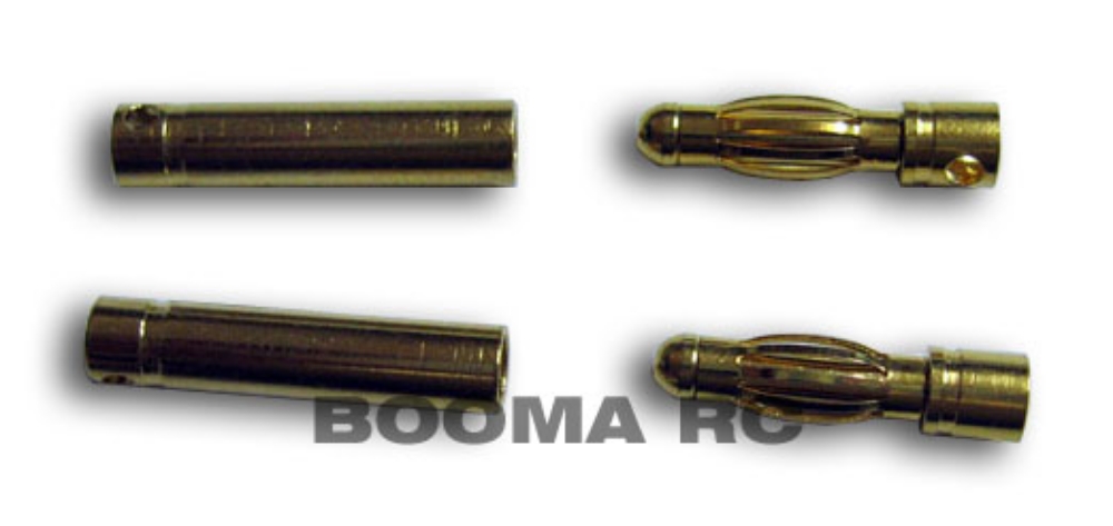 Picture of 4MM Gold bullet Connector
