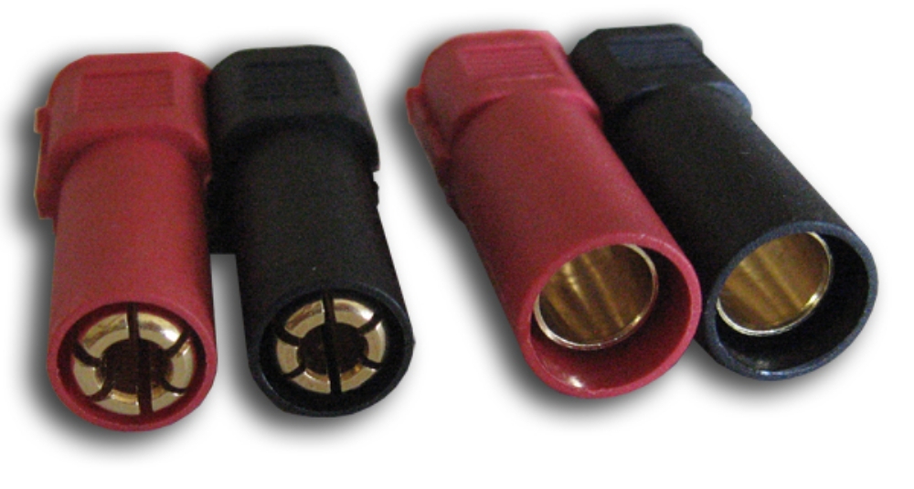 Picture of XT150 Amp Gold Connector High Current Plug Set