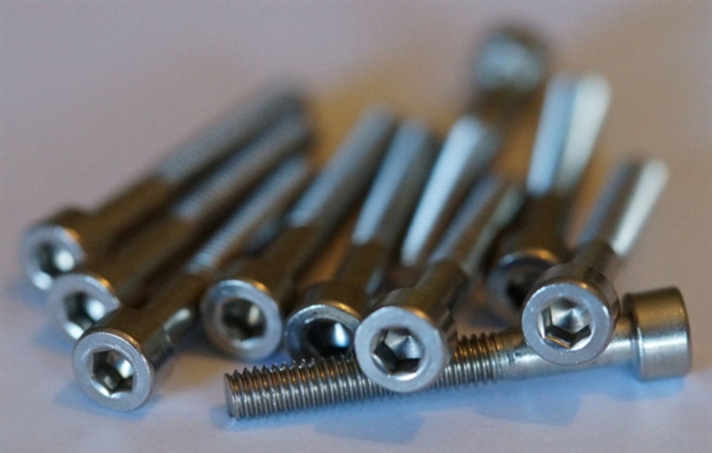 Picture of 10 x 4mm x 30mm long Stainless Socket Head