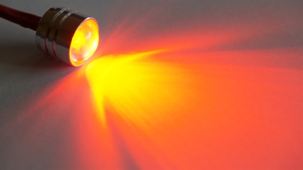 Picture of 18mm Extreme Red Wing Mount Navigation/Beacon LED Lens Light