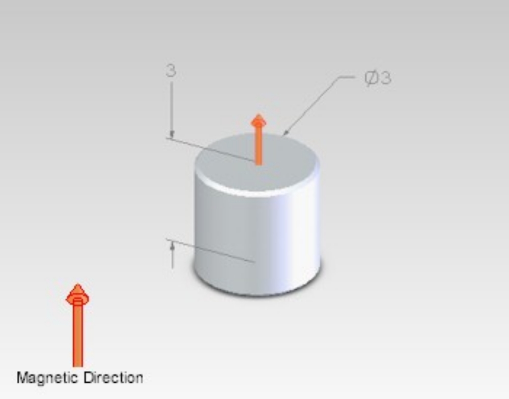 Magnet - Sensor 3mm